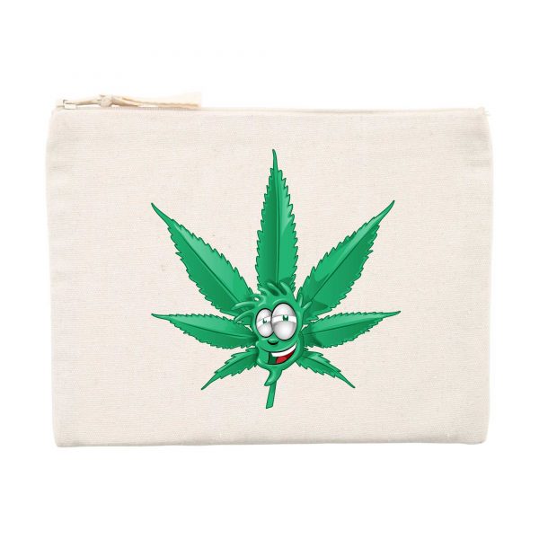 Pochette Made In Chanvre - Feuille de Cannabis