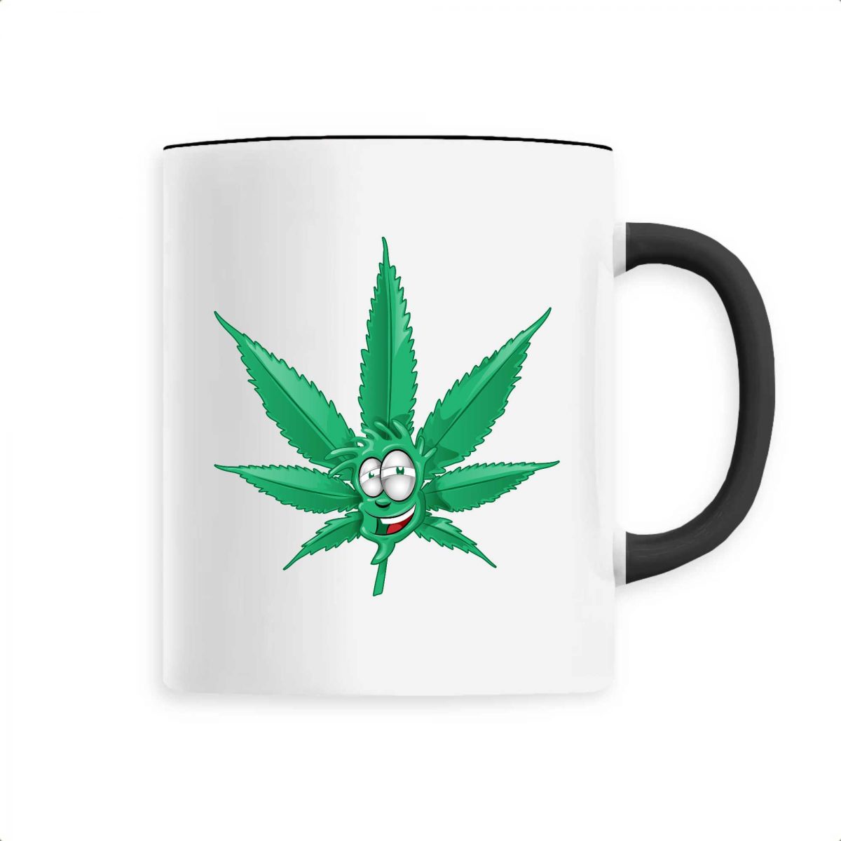 Mug Made In Chanvre - Feuille de Cannabis