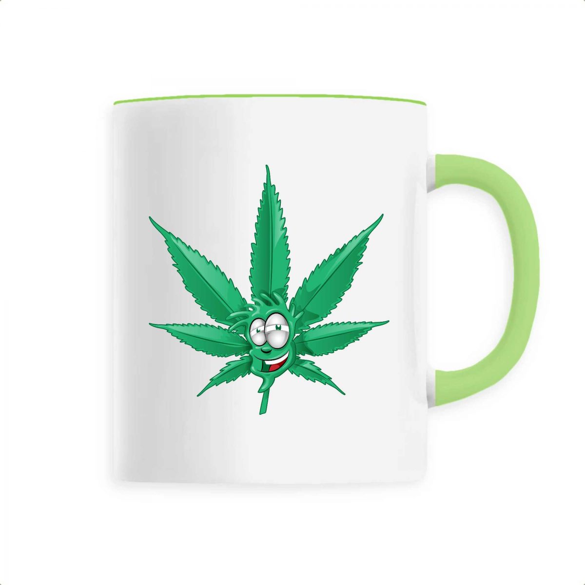 Mug Made In Chanvre - Feuille de Cannabis