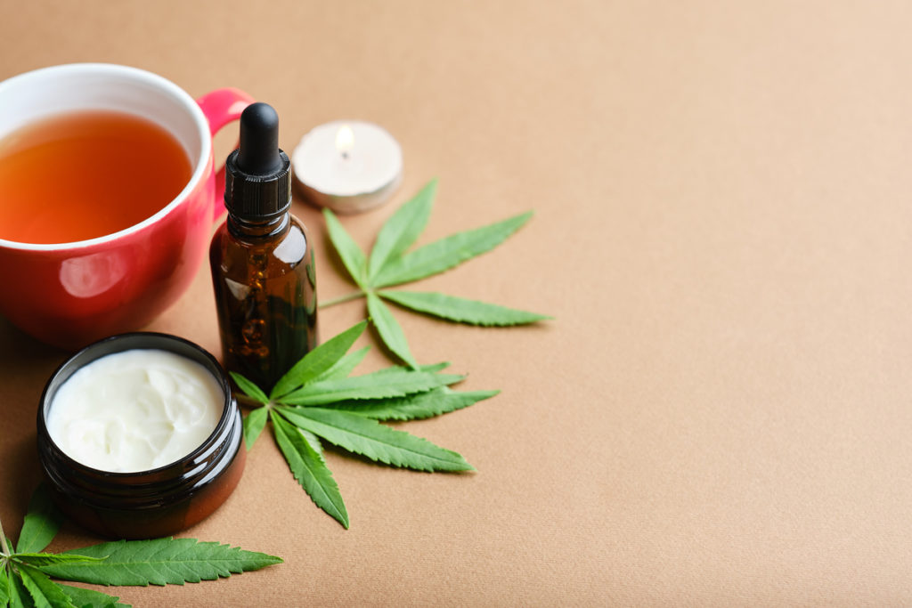 huile cbd et cosmetiques